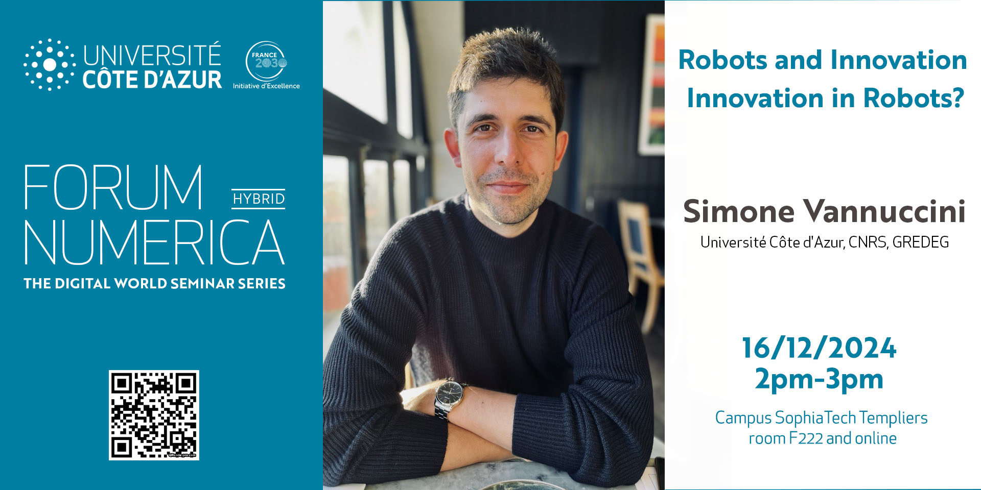 Forum Numerica - Simone Vannuccini - Robots and Innovation – Innovation in Robots? 