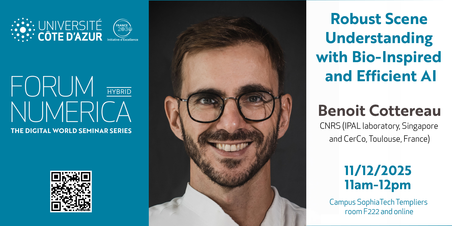 Forum Numerica - Benoit Cottereau - Robust Scene Understanding with Bio-Inspired and Efficient AI